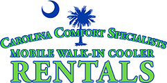 Carolina Comfort Specialists Mobile Walk In Cooler Rentals
